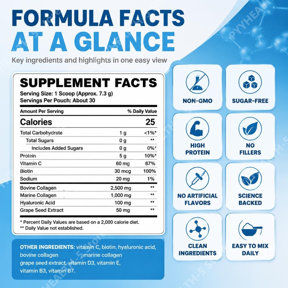 Multi Collagen Superblend Powd - đánh giá và giá Vitamin C Powder