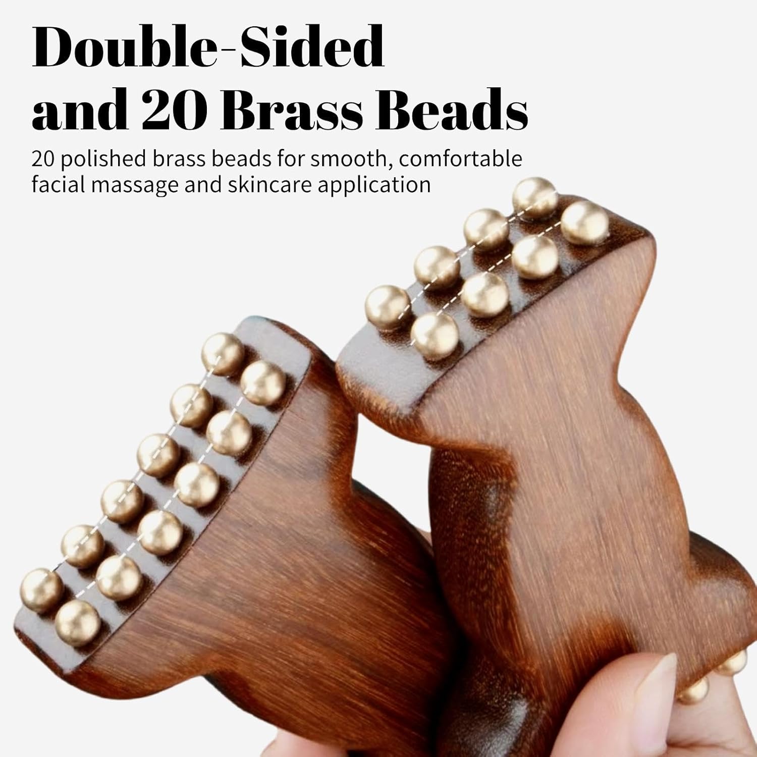 Brass Facial Contour Roller So - đánh giá và giá Skincare Glowing