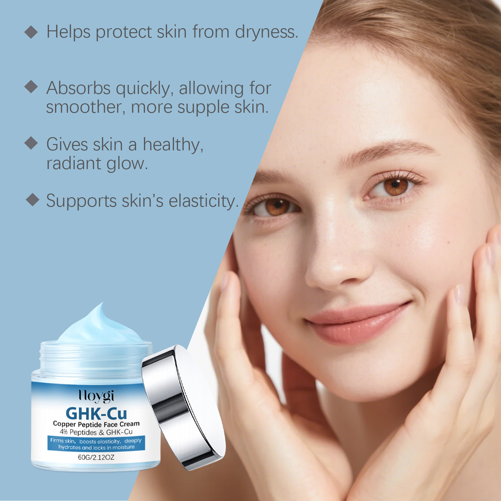 GHK-Cu Copper Peptide Skincare - đánh giá và giá Skincare Glowing
