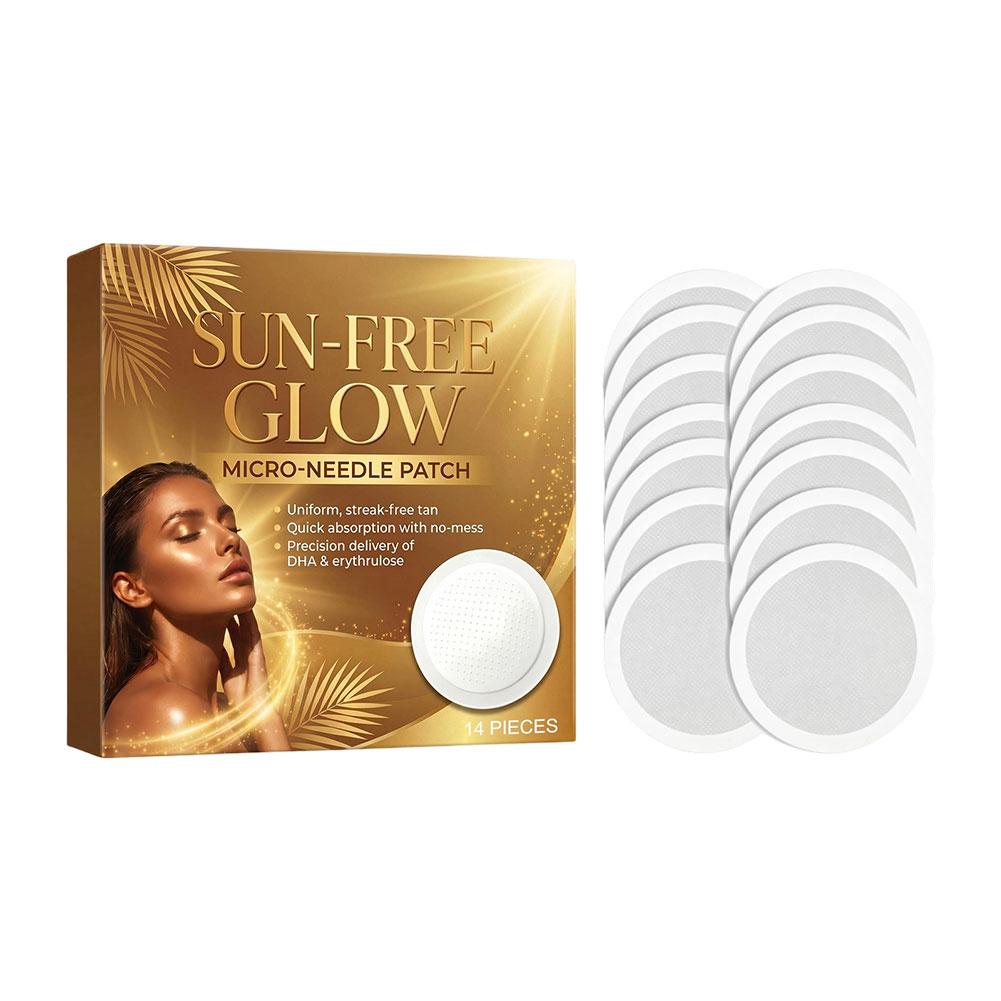 14Pcs Sun-Free Glow Microneedl - đánh giá và giá Skincare Glowing