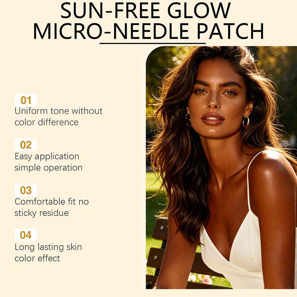 14Pcs Sun-Free Glow Microneedl - đánh giá và giá Skincare Glowing