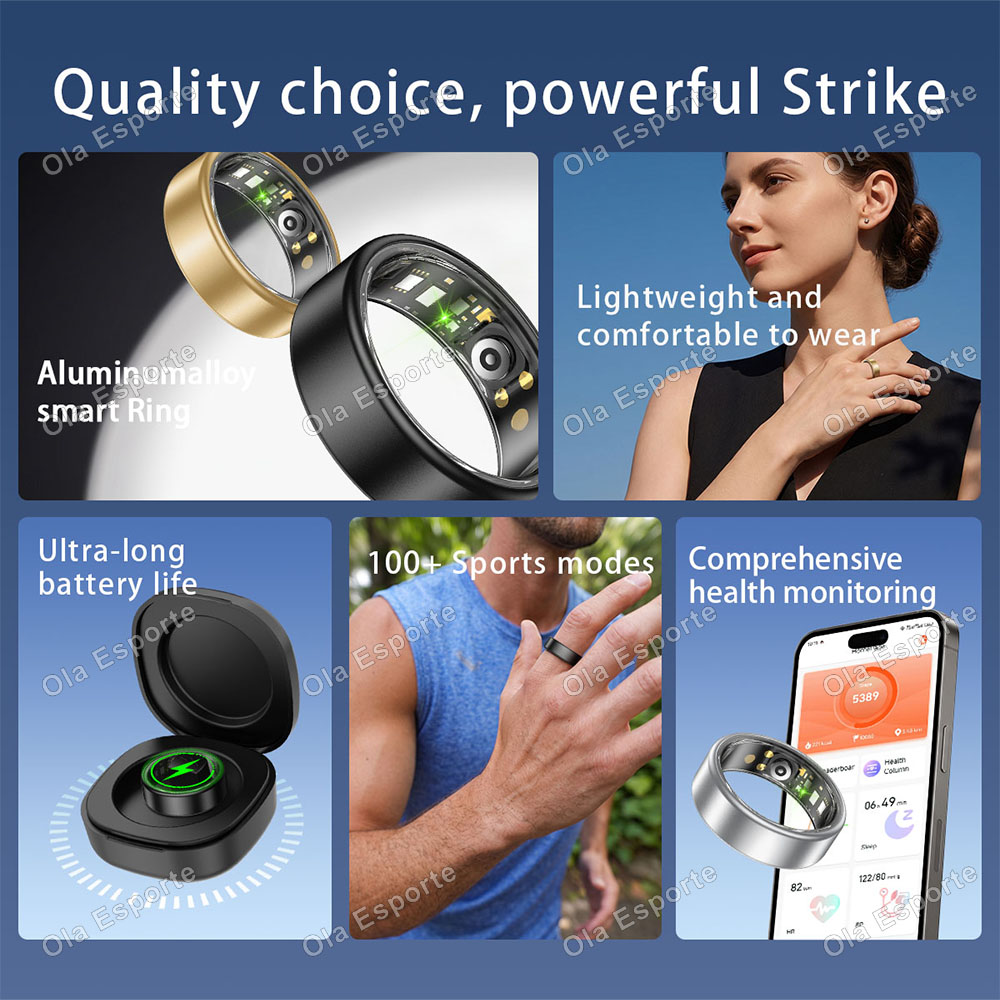 Ola Esporte Smart Ring Men Wom - đánh giá và giá Skincare Glowing
