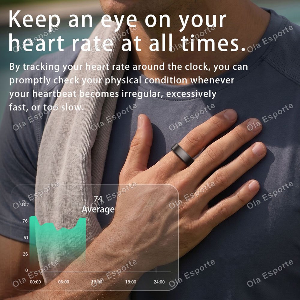Ola Esporte Smart Ring Men Wom - đánh giá và giá Skincare Glowing