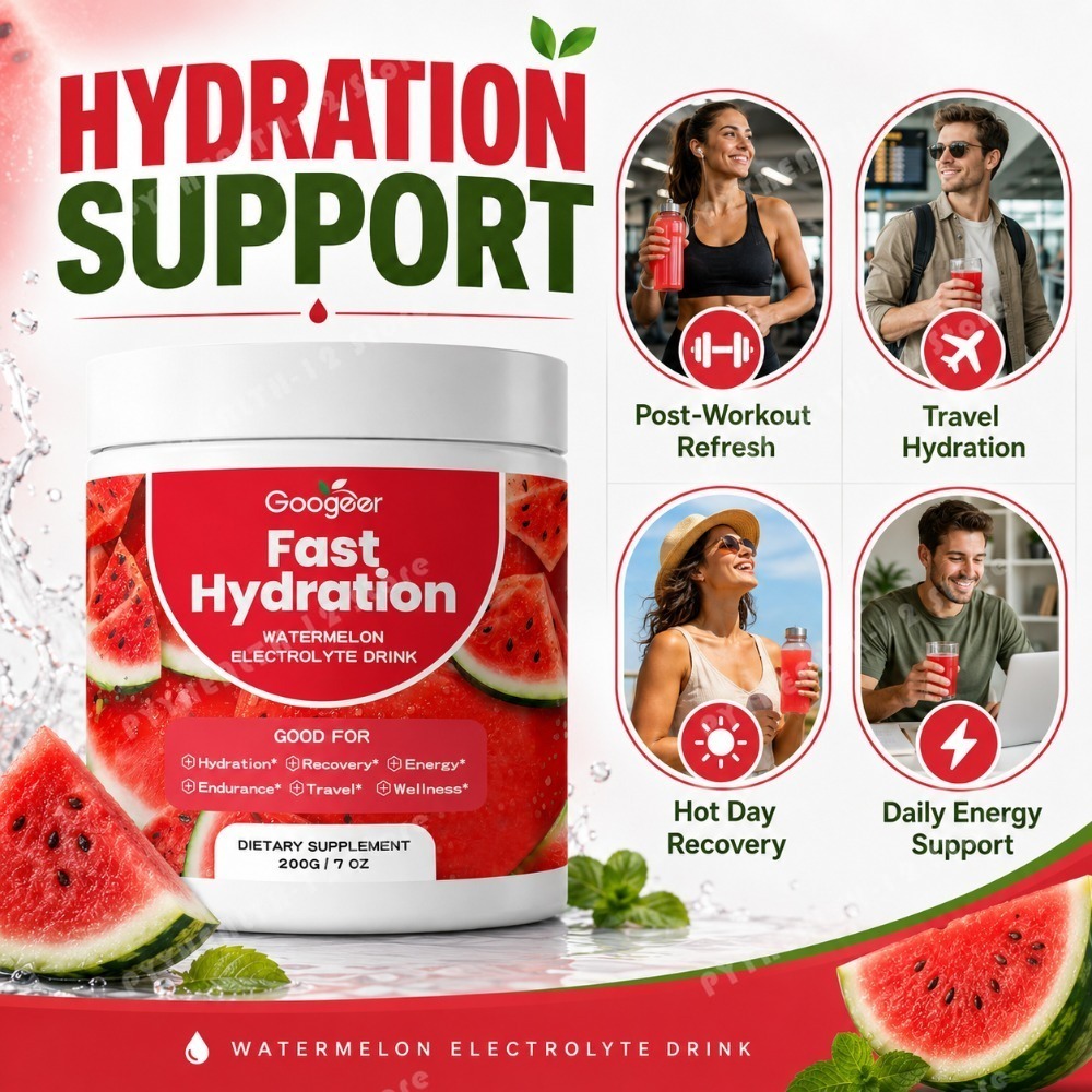 Googeer Watermelon Electrolyte - đánh giá và giá Vitamin C Powder